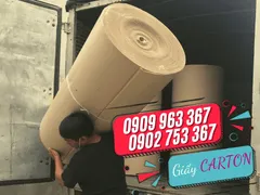 Sản xuất giấy cuộn carton 2 lớp giá rẻ chất lượng