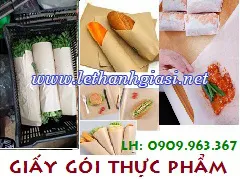 CUNG CẤP GIẤY GÓI THỰC PHẨM CÁC LOẠI GIÁ SỈ