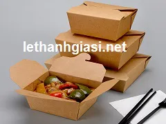 GIÁ HỘP GIẤY THỰC PHẨM SỈ RẺ CHO ĐẠI LÝ