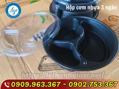 NƠI BÁN HỘP NHỰA TRÒN 3 NGĂN ĐỰNG CƠM GIÁ SỈ RẺ