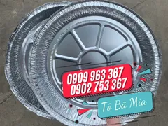 Bán khay giấy bạc dùng 1 lần giá sỉ rẻ