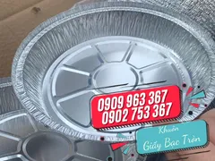 Nơi bán khuôn giấy bạc tròn giá sỉ rẻ nhiều kích thước