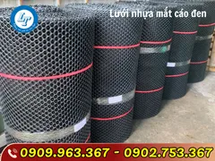 LƯỚI NHỰA ĐEN MẮT CÁO GIÁ SỈ TPHCM