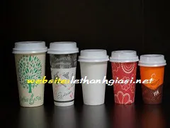 LY GIẤY CAFE TAKE AWAY CÓ NẮP GIÁ RẺ TP HCM