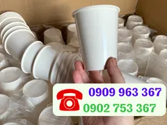 Nơi bán ly giấy màu trắng 16 OZ - 500ml giá tốt