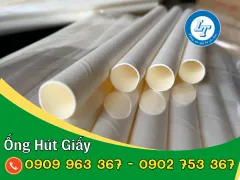 ỐNG HÚT GIẤY MÀU TRẮNG Ở ĐÂU BÁN GIÁ RẺ?