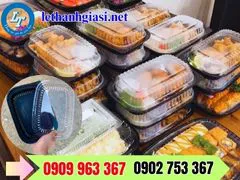 GIÁ SỈ RẺ HỘP NHỰA ĐẾ ĐEN NẮP TRONG ĐỦ LOẠI