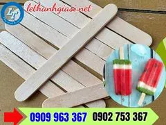 ĐỊA CHỈ BỎ SỈ QUE GỖ LÀM KEM NHIỀU KÍCH THƯỚC