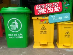 Cung cấp thùng rác nhựa các loại giá sỉ rẻ tại TPHCM