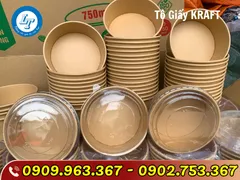 TÔ GIẤY SALAD 750ML GIÁ SỈ THÙNG 500 CÁI