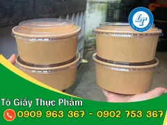 TÔ GIẤY ĐỰNG THỨC ĂN GIÁ SỈ TIỀN GIANG