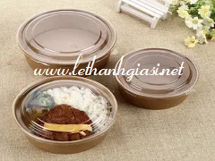 TÔ GIẤY KRAFT CÓ NẮP CÁC LOẠI GIÁ SỈ TPHCM