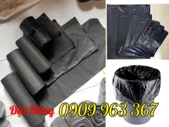 SẢN XUẤT TÚI RÁC MÀU ĐEN GIÁ RẺ TPHCM