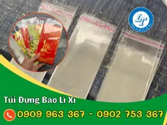 NƠI BÁN TÚI NILON DÁN MIỆNG ĐỰNG BAO LÌ XÌ GIÁ SỈ RẺ