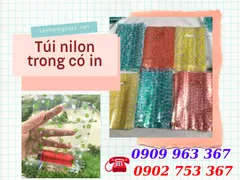 Nơi bán túi hột xoài trong suốt có in giá rẻ hấp dẫn