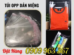 TÚI OPP CÓ BĂNG KEO DÁN MIỆNG GIÁ SỈ TPHCM