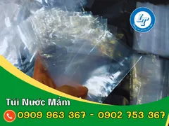 BỎ SỈ TÚI PE NHỎ ĐỰNG NƯỚC MẮM CHO QUÁN ĂN