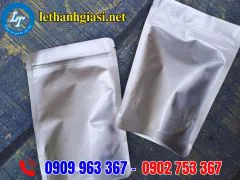 BÁO GIÁ SỈ RẺ TÚI ZIPPER ĐÁY ĐỨNG BẠC 2 MẶT ĐỦ KÍCH CỠ