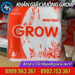 KHĂN GIẤY VUÔNG GROW