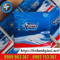 KHĂN GIẤY PULPPY VUÔNG 