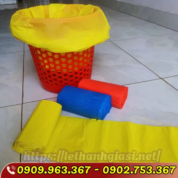 TÚI RÁC CUỘN 3 MÀU ĐỦ SIZE