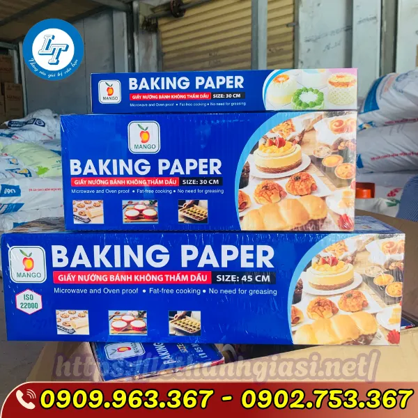 GIẤY NẾN NƯỚNG BÁNH CUỘN LỚN