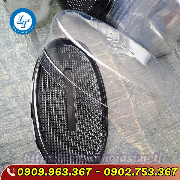 HỘP NHỰA ĐỰNG BÁNH OVAL