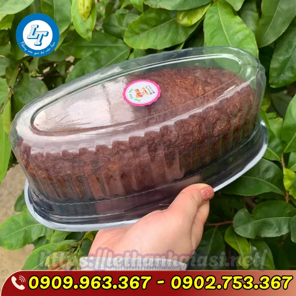 HỘP NHỰA ĐỰNG BÁNH OVAL