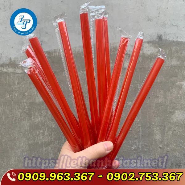 ỐNG HÚT TRÀ SỮA NHIỀU MÀU