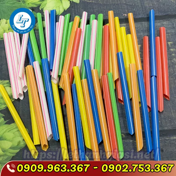 ỐNG HÚT TRÀ SỮA NHIỀU MÀU