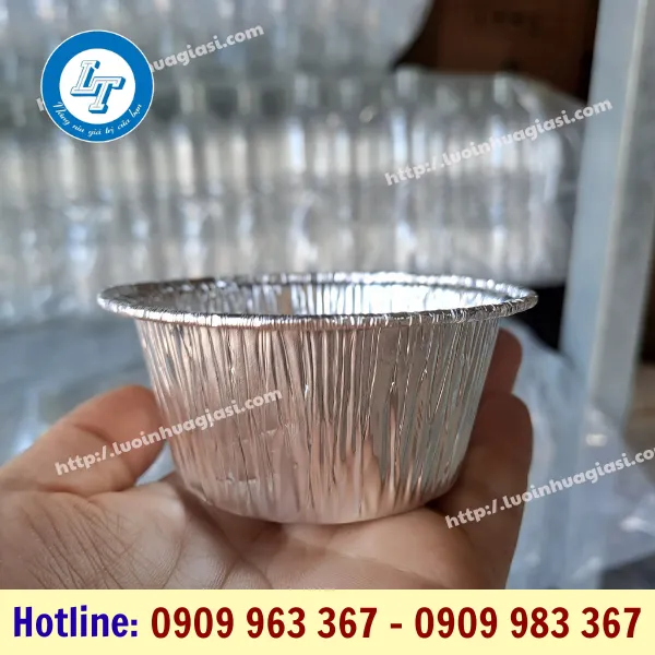 CHÉN GIẤY BẠC TART TRỨNG