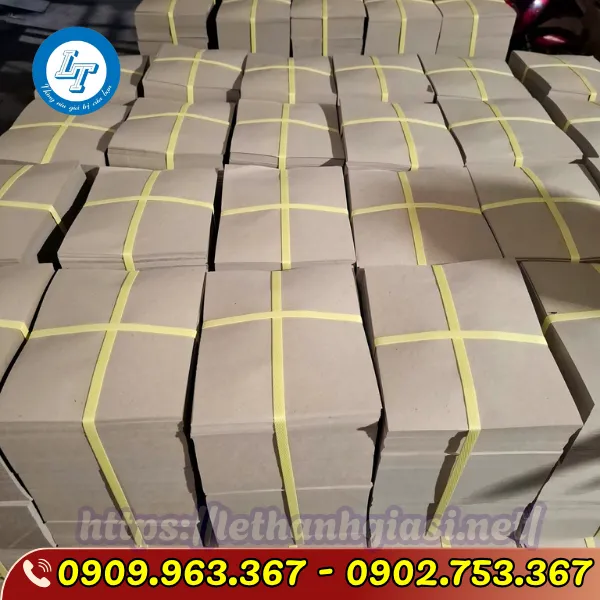 GIẤY KRAFT TRÁNG PE GÓI THỰC PHẨM