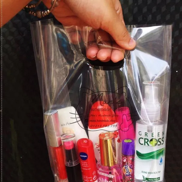 TÚI HỘT XOÀI TRONG SUỐT