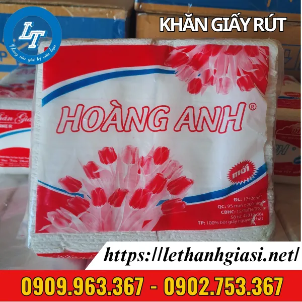 KHĂN GIẤY RÚT HOÀNG ANH