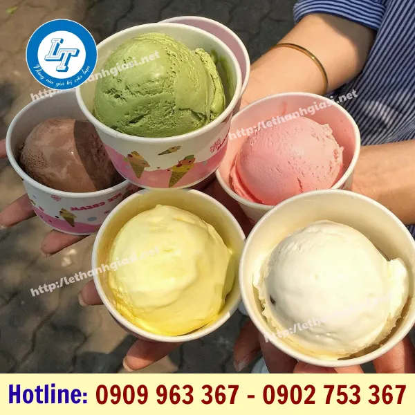 TÔ GIẤY ĐỰNG KEM 