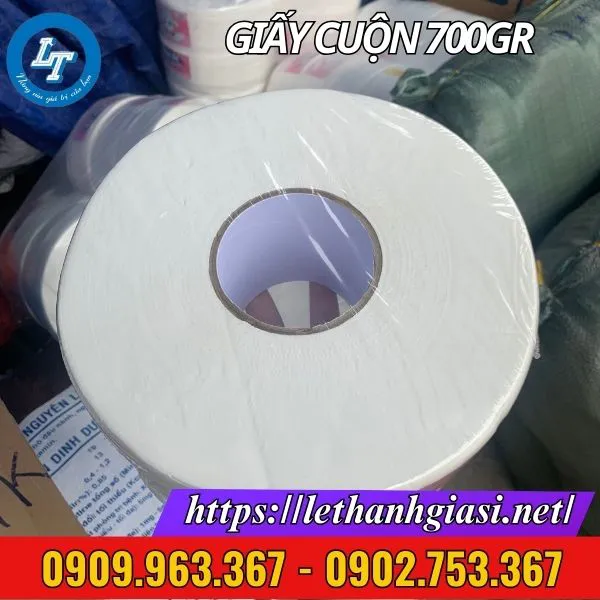 GIẤY VỆ SINH CUỘN LỚN 700GR