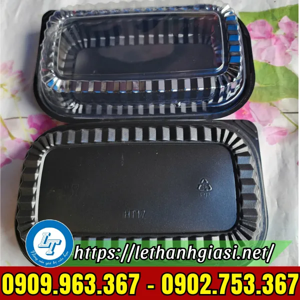 HỘP NHỰA ĐẾ ĐEN HT17