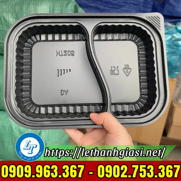 HỘP NHỰA ĐẾ ĐEN HT205