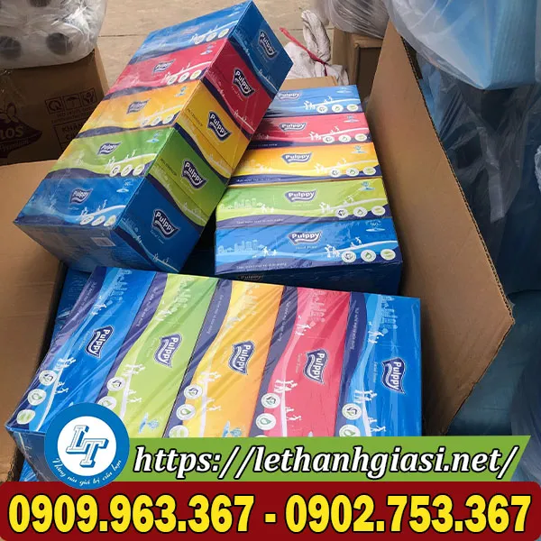 KHĂN GIẤY HỘP RÚT