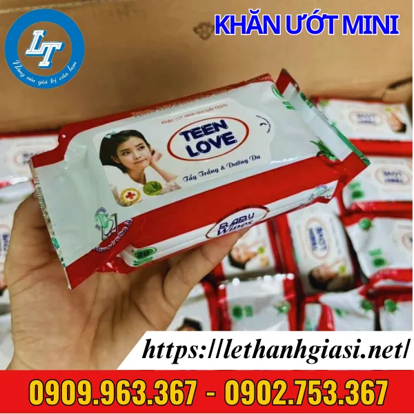 KHĂN GIẤY ƯỚT BỊCH NHỎ