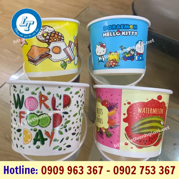 TÔ GIẤY ĐỰNG KEM 