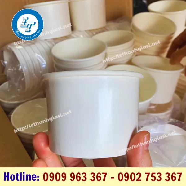 TÔ GIẤY ĐỰNG KEM 