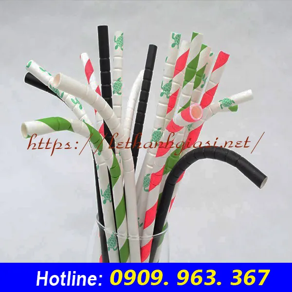 ỐNG HÚT GIẤY CONG