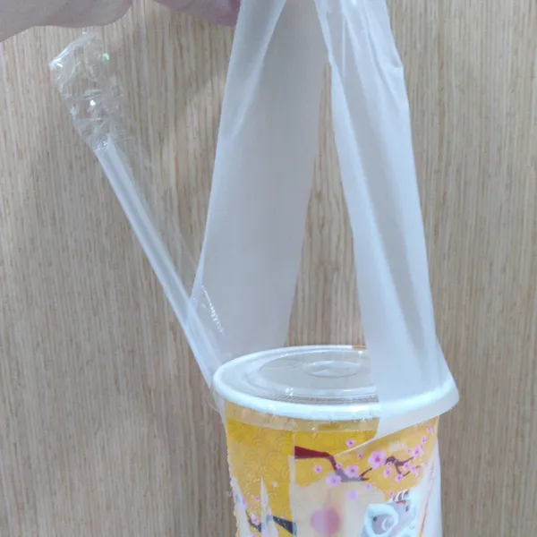 TÚI NILON ĐỰNG LY CHỮ T