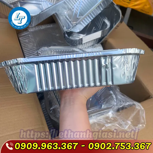 HỘP GIẤY BẠC CHỮ NHẬT