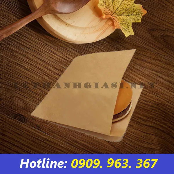 TÚI GIẤY ĐỰNG BÁNH MÌ TAM GIÁC