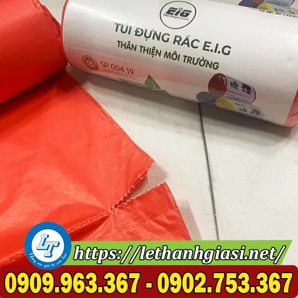 TÚI RÁC MÀU TỰ HỦY 