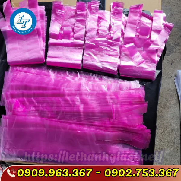 TÚI 2 LY NƯỚC MÍA MÀU HỒNG