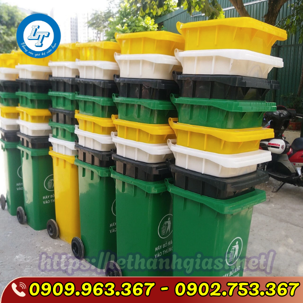 THÙNG ĐỰNG RÁC Y TẾ 30L ĐỦ MÀU GIÁ SỈ RẺ thùng rác nhựa đủ màu