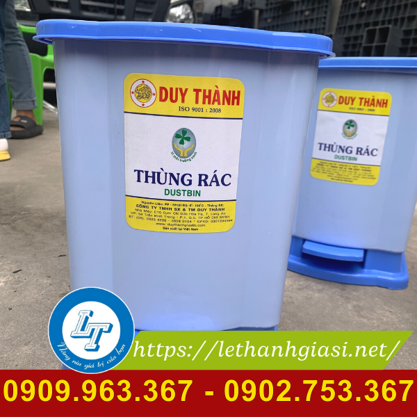 Cung cấp thùng rác nhựa các loại giá sỉ rẻ tại TPHCM thùng đựng rác gia đình